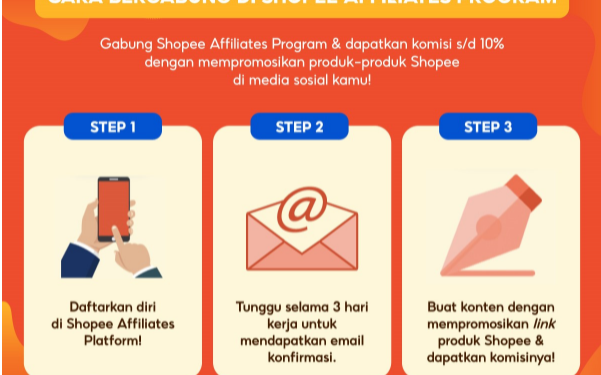 Cara Daftar Shopee Affiliate Program